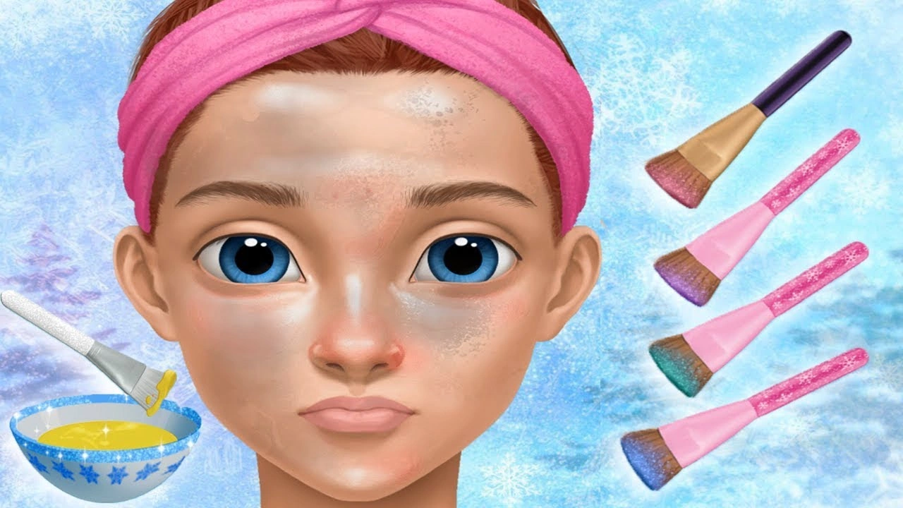 ASMR Beauty Care gameplay scene